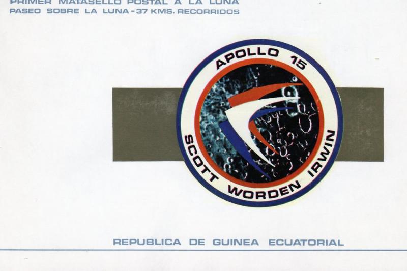 Eq.Guinea 1972 Mi.26 ovpt.X anniv.Apollo 11 Gold Booklet IMPERFORATED