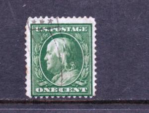 Scott # 331   used   Washington  Franklin  Issue  1908