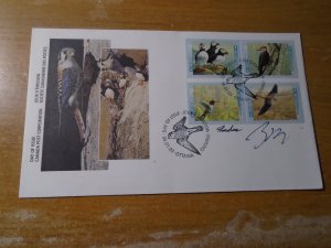 Canada  #  1591-94  OFDC signed