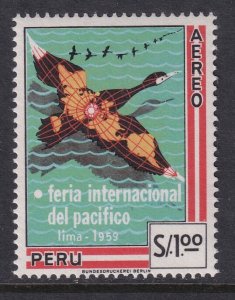 Peru C165 Bird MNH VF