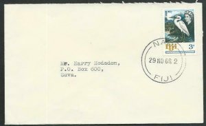 FIJI 1968 2d rate local cover NADI cds.....................................65459