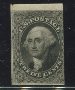 Scott 17 Washington Imperf Mint Stamp with PSE Cert Scott Cat $6250 (17-PSE-2)