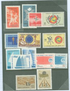 Turkey #1441/B123 Mint (NH) Single (Complete Set)