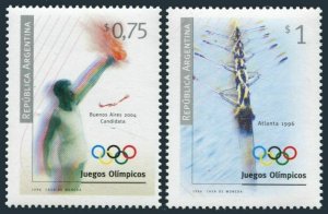 Argentina 1996 MNH Stamps Scott 1927-1928 Sport Olympic Games Rawing