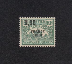 Madagascar Scott #J22 MH