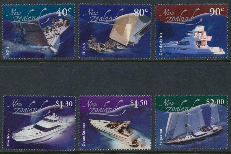 New Zealand 1819-24 MNH Boats, Yachts