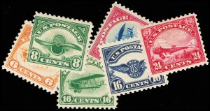 U.S. AIRMAIL C1-6  Mint (ID # 116548)