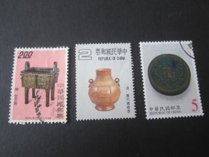 Taiwan 1976 Sc 2005,2367,3279 FU