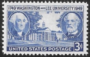 982 3 cents Washington & Lee University Stamp mint OG EGRADED XF 90 XXF