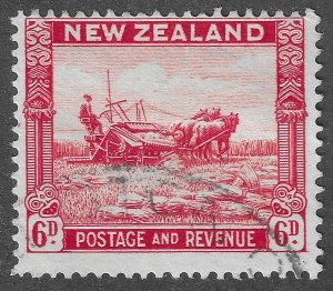 New Zealand (1936) - Scott # 211,  Used