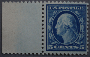 United States #504 5 Cent Washington MNH w/ Selvedge