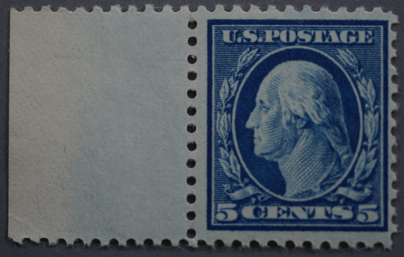 United States #504 5 Cent Washington MNH w/ Selvedge