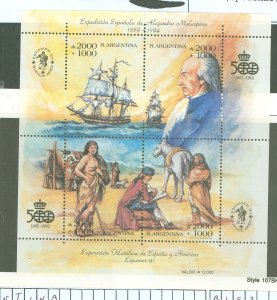 Argentina #B153  Souvenir Sheet