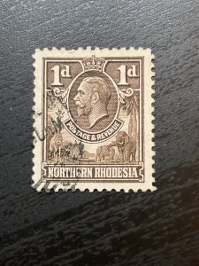 Northern Rhodesia SC# 2 Used