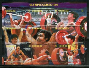 GRENADA  ATLANTA 1996  OLYMPIC GAMES SHEET MINT NH  