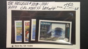 St. Helena 2010 R.M.S. St. Helena Scott# 1018-1021 complete MNH VF-XF set of 4