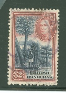 British Honduras #125  Single