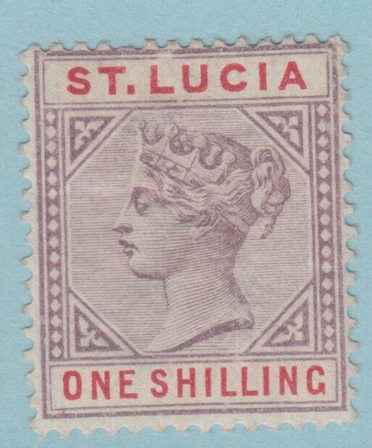 ST LUCIA 37 DIE B  MINT HINGED OG * NO FAULTS VERY FINE! - TDV 