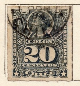 Chile 1881 Early Issue Fine Used 20c. NW-11405