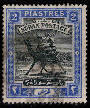 SUDAN Scott 24 Used Camel mail stamp
