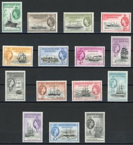 Falkland Island Dependencies Sc# 1L19-33 Mint Original Gum Lightly Hinged XF Gem