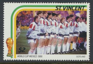 St Vincent  Sc# 949 MNH Mexico World Cup Football see details