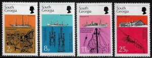 South Georgia #44-7 MNH Set - Discovery Laboratory