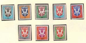 Senegal Scott o1-o8  MNH** Official Stamp set 1961