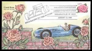 #3052 Pink Rose Collins FDC