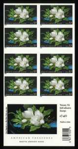 ​(S) USA Sc#3872a Martin Johnson Heade American Treasures Booklet of 20 MNH.
