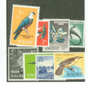 Nauru #49-56 Mint (NH) Single (Complete Set)