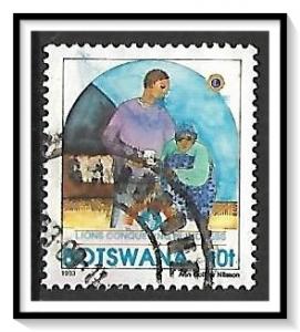 Botswana #544 Lions International Used