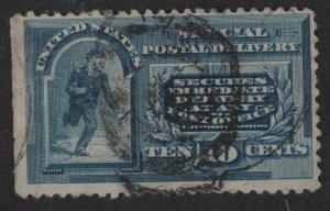 $US Sc#E2 used, fine, has a crease, Special Delivery stamp