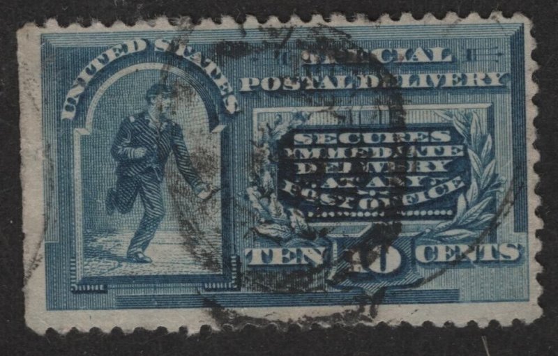 $US Sc#E2 used, fine, has a crease, Special Delivery stamp