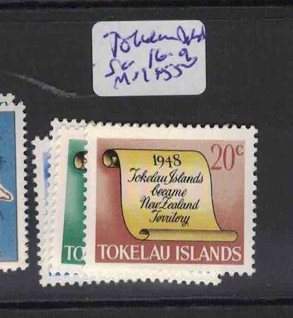 Tokelau Islands SC 16-9 MOG (5gzj)