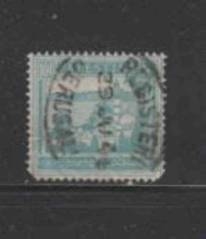 PALESTINE #80 1927 100m TIBERLAST SEA OF GALILEE F-VF USED a