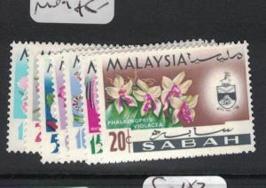 Malaysia Sabah SG 424-30 MOG (4dot)