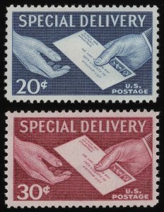 #E20-E21 20c & 30c Special Delivery, Mint **ANY 5=FREE SHIPPING**