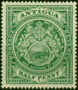 Antigua 1908 1/2d Green SG41 Fine LMM