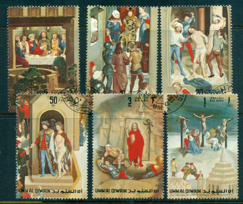 Umm al Qiwain 1972 Easter CTO