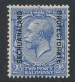Bechuanaland  SG 78a Lightly Mountd mint   Blue 