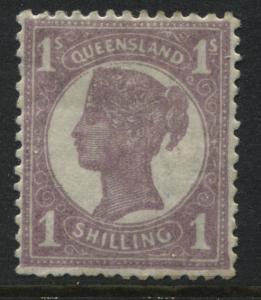 Queensland 1897 1/ lilac mint o.g.