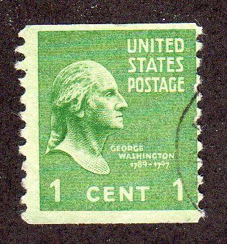 United States 839 - Used - Washington (Coil) (#1)