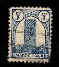 French Morocco - #193 Tower of Hassan Rabat - Used