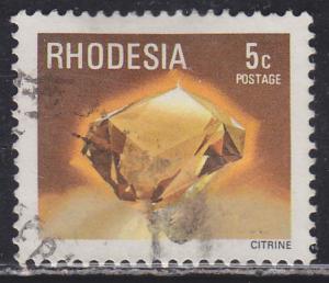 Rhodesia 296 Citrine 1970