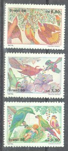 Brazil Scott #2089-2091 MH