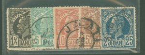 Romania #88/90-93 Used