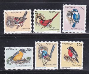 Australia 713-718 Set MNH Birds (B)