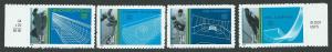 United States  Scott  3552-3555  MNH  sports