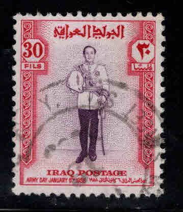 IRAQ Scott 184 used top value of 1958 set